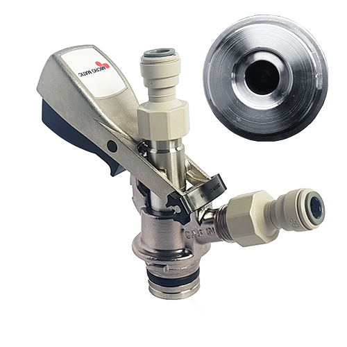 UType Interbrew Keg Coupler for Stella Artois, Harp, Boddingtons and Older Guinness Installations